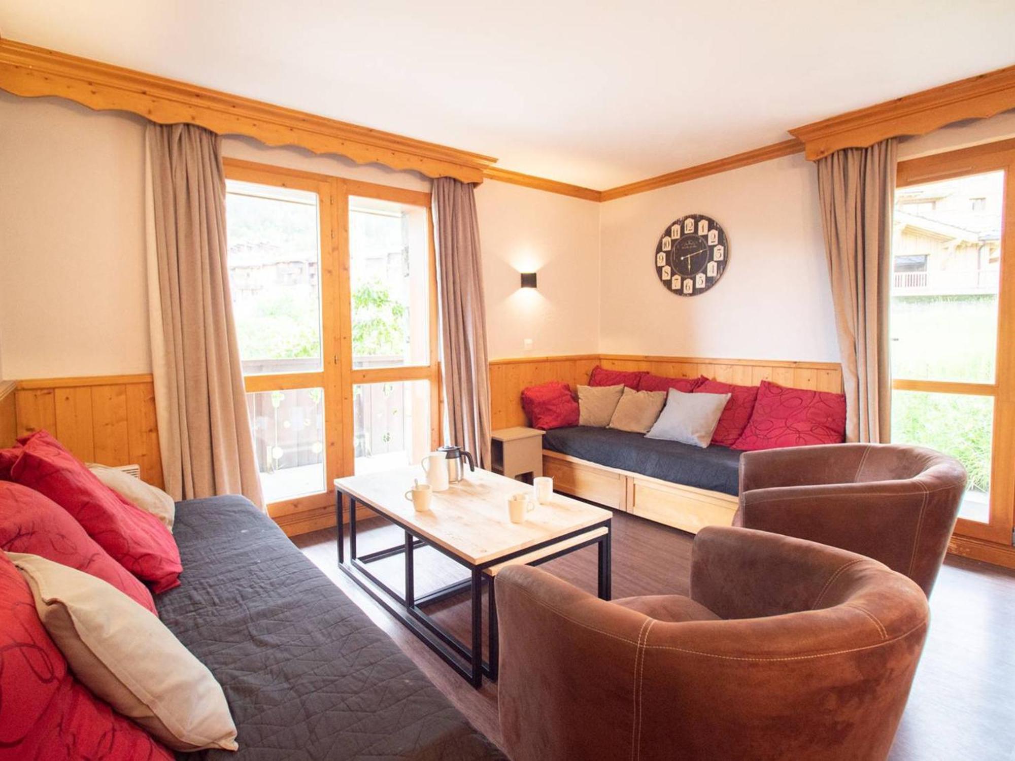 Grand Appartement 5 Chambres Valmorel, Animaux Acceptes, Parking - Fr-1-291-730 Eksteriør billede
